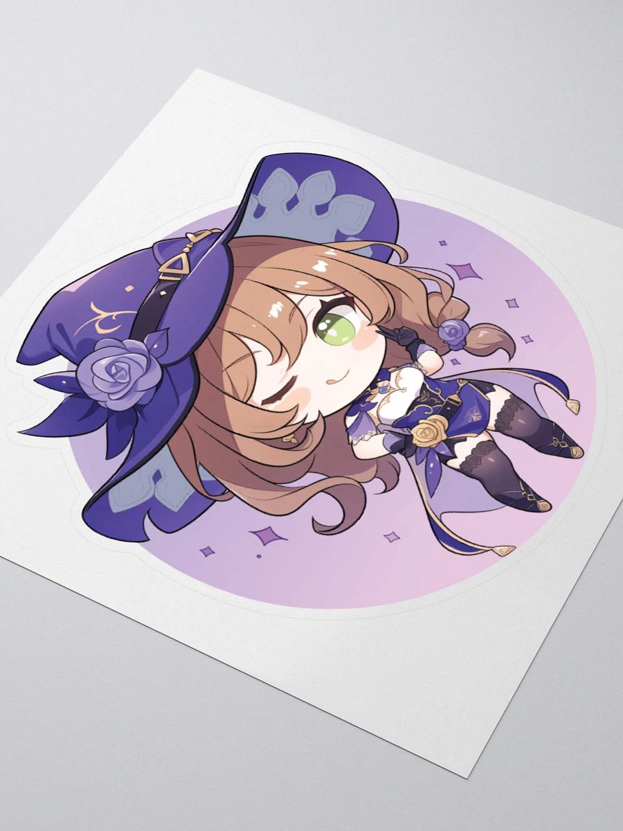 Lisa Genshin Impact Vinyl Sticker product image (3)