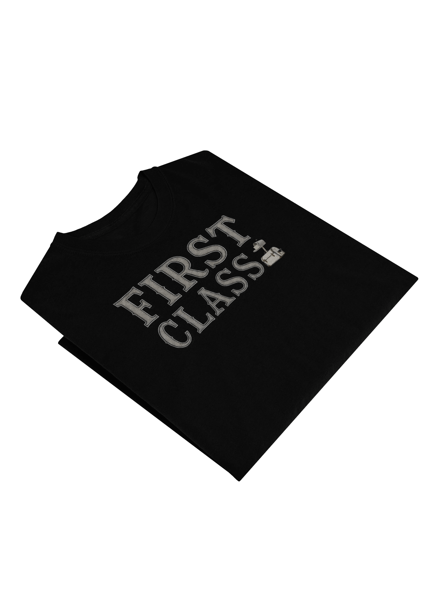 "First Class" Long Sleeve Tee (BLACK) product image (4)