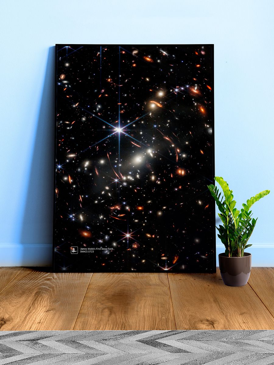 James Webb's First Deep Field (James Webb/JWST) — space poster, science poster, space photo, space art, jwst picture product image (7)