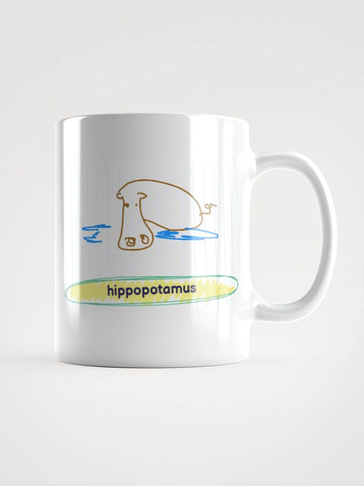 Hippopotamus mug product image (1)
