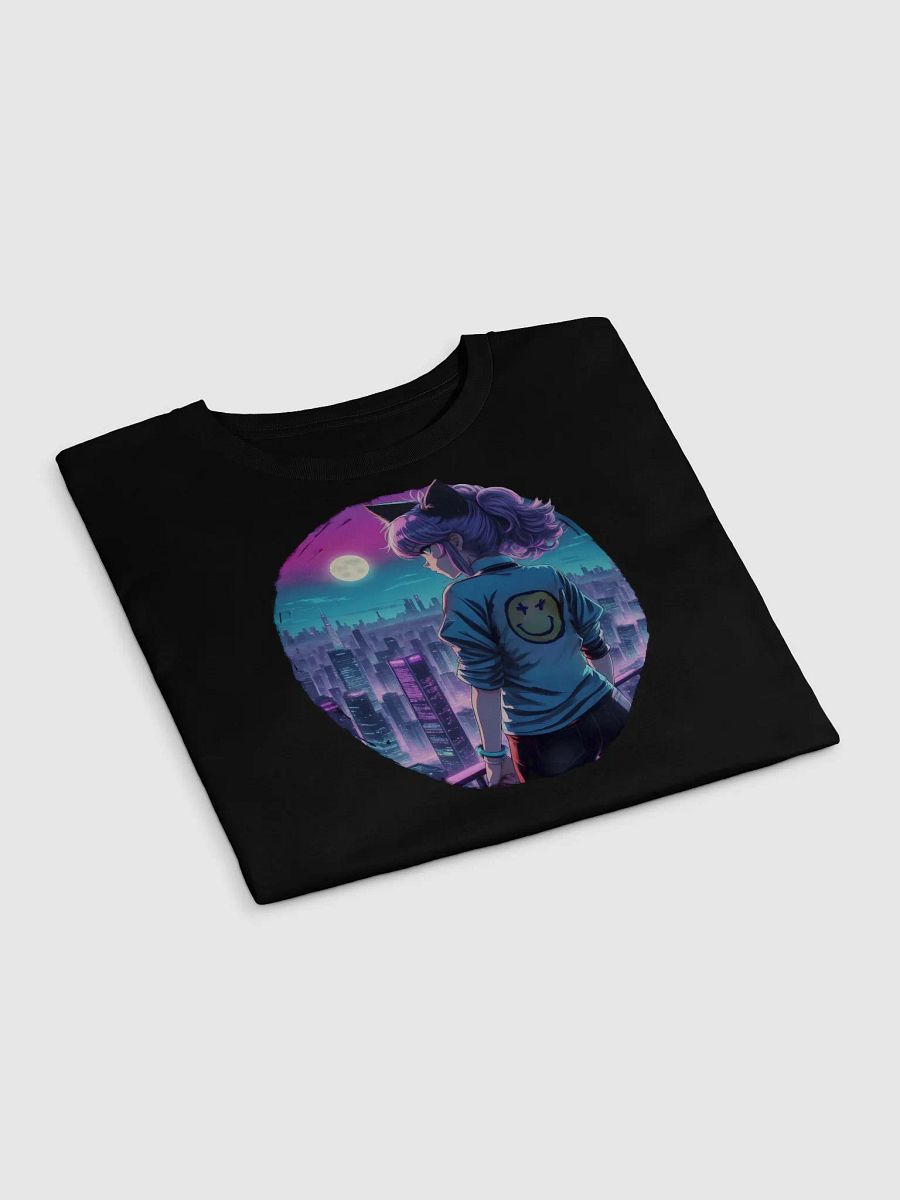 Anime Catgirl Rooftop (AS Colour Women's Premium Crop Top) product image (59)