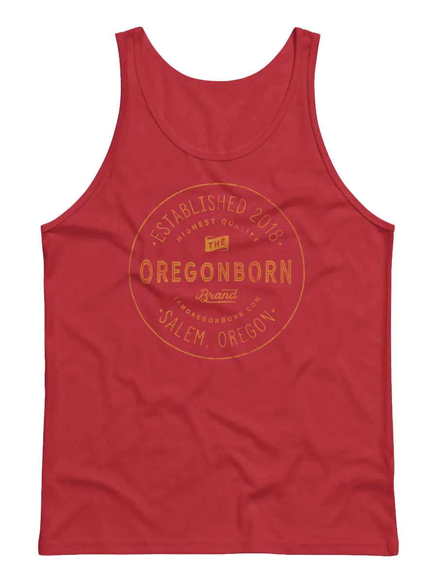 The Oregon Born Brand Tank product image (1)
