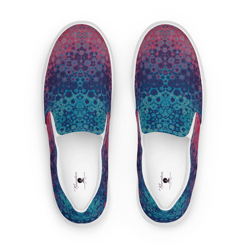 Kaleidoscopic Harmony Slip-Ons product image (1)