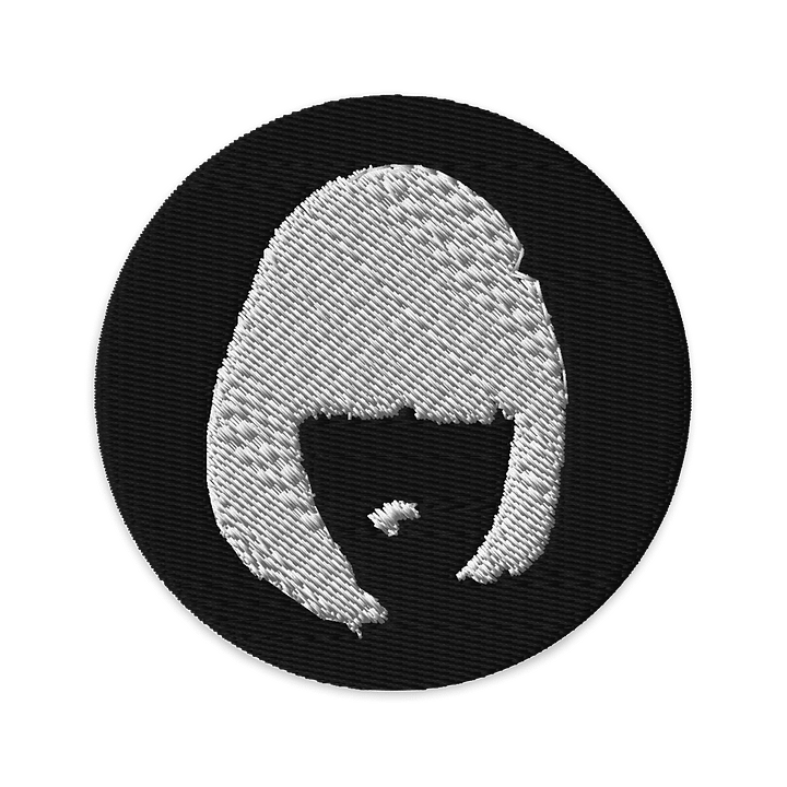 ALESSA GILLESPIE - Face Logo Patch (Black) product image (1)