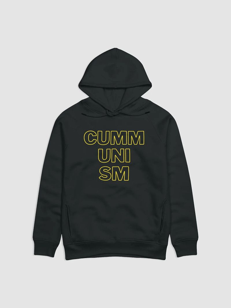 Cummunism Unisex (Eco Hoodie Yellow) - Dragos Comedy