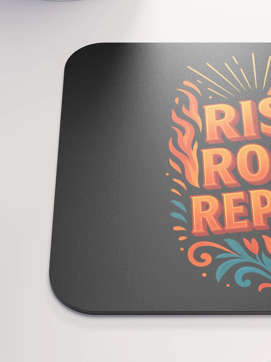 Rise. Roar. Repeat. Mouse Pad – High-Energy Desk Motivation product image (6)