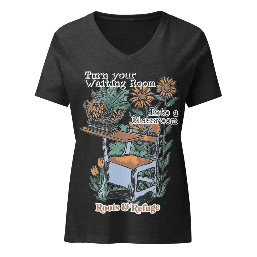 Classroom (B+C Women's V-Neck) product image (2)