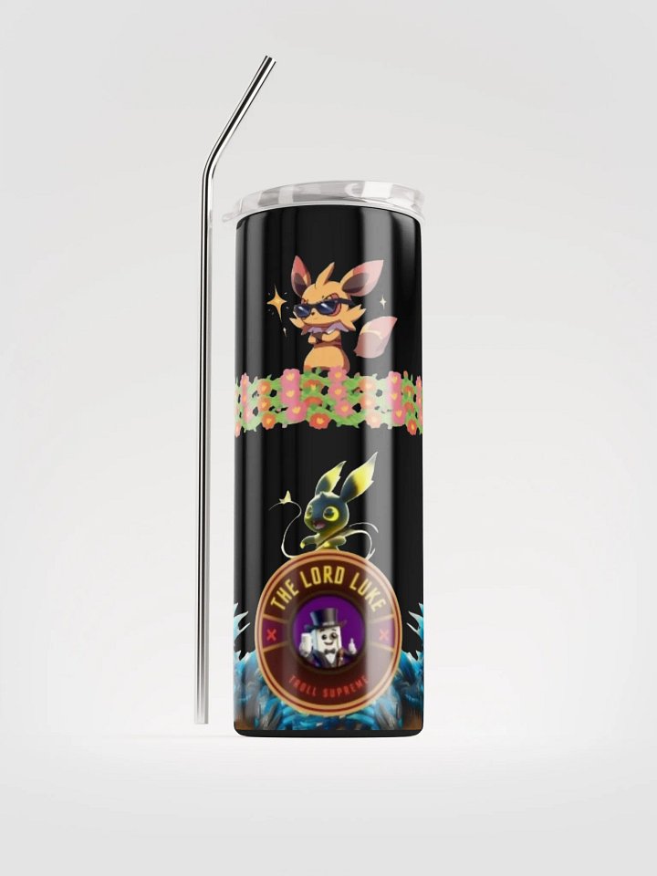 New Era Emotes and logo stainless steel tumbler product image (1)