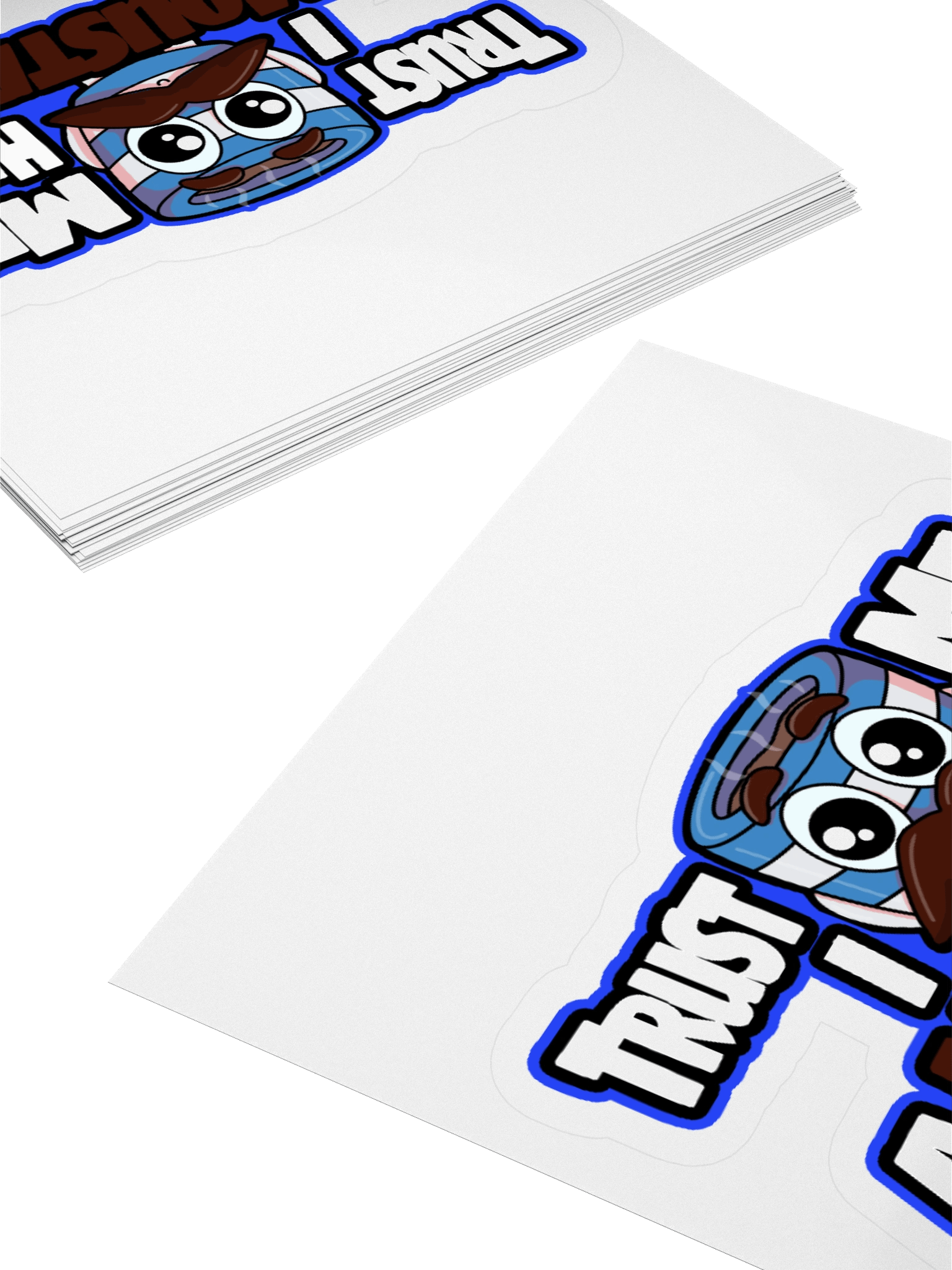 Trust Me I Have a Moustache Sticker product image (4)