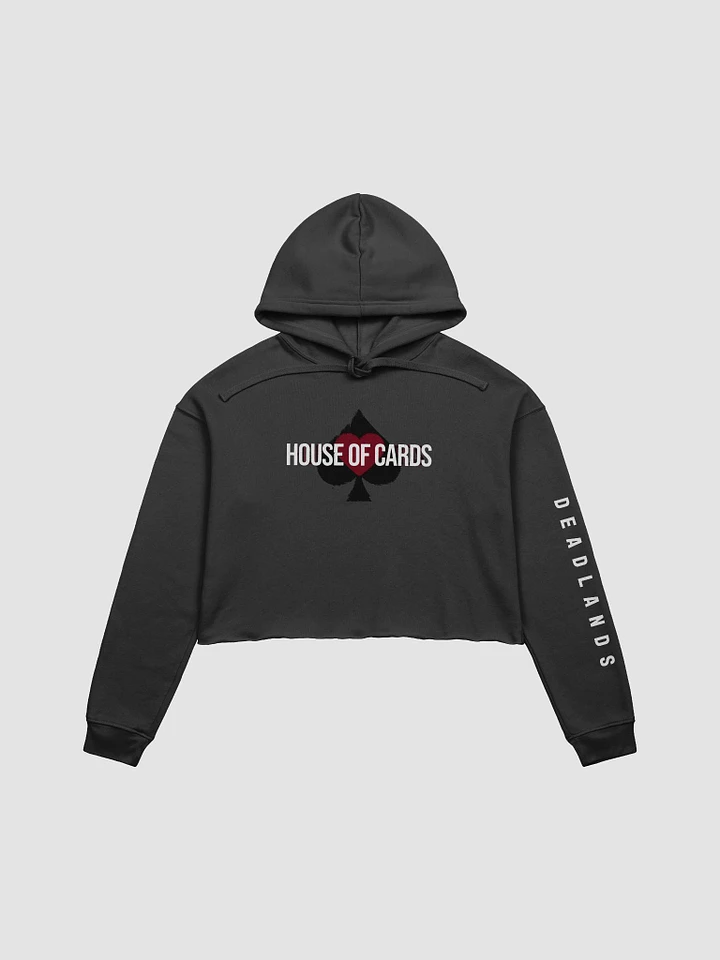 HOUSE OF CARDS CROPPED HOODIE product image (4)