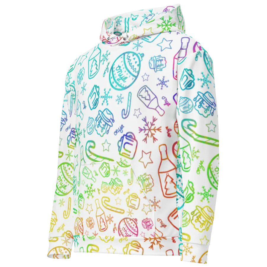 Limited Edition Christmas Rainbow Hoodie product image (7)