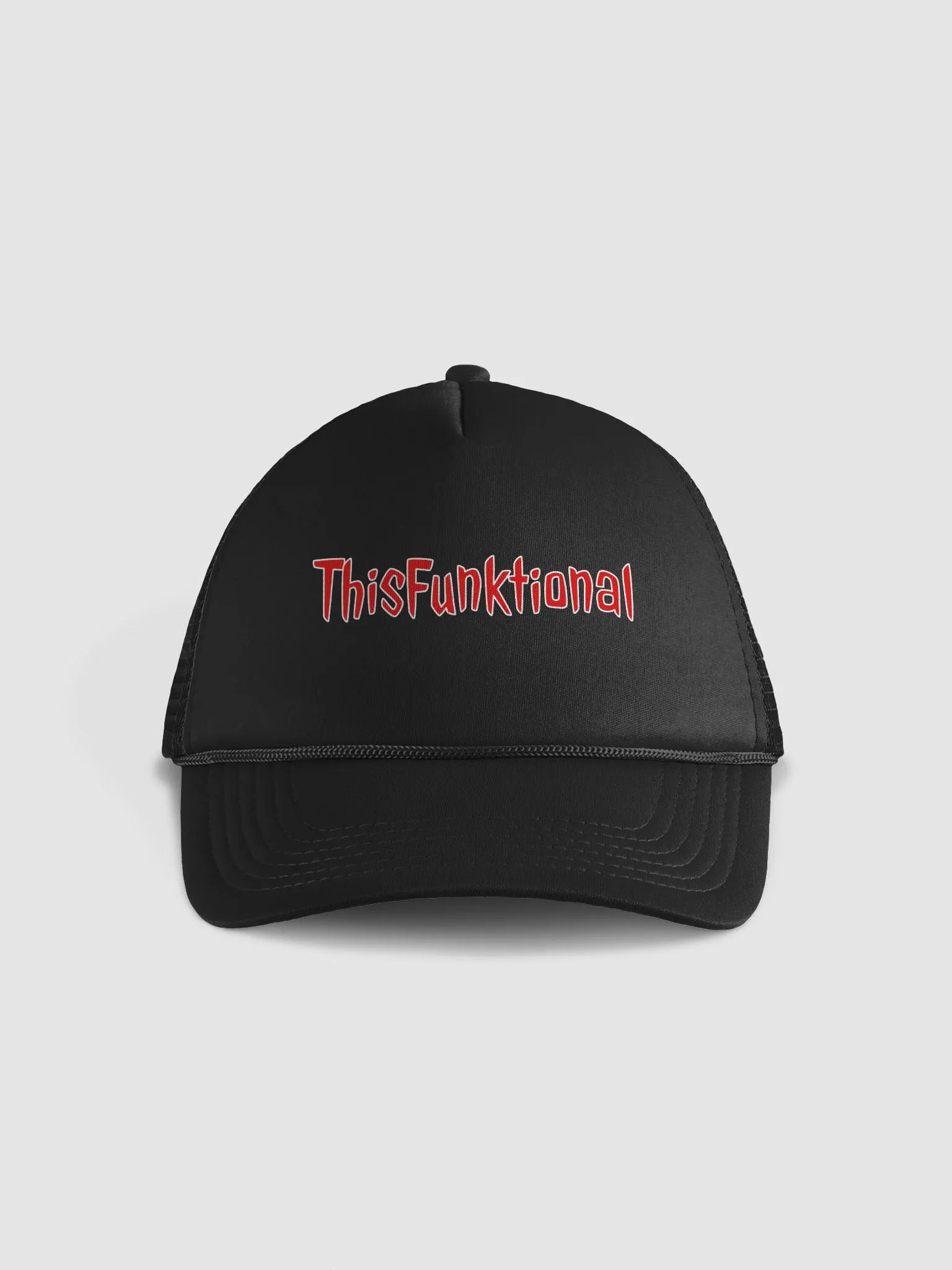 ThisFunktional Cap (red letters with white outline) product image (1)