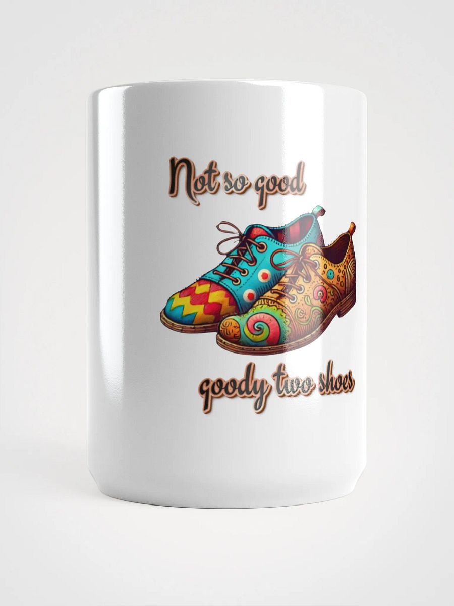 Not So Good, Goody Two Shoes Mug - Playful Mismatched Sneakers Design, Quirky and Fun Coffee Cup product image (5)