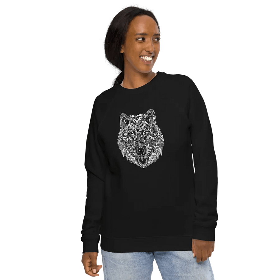 Mandala Wolf Unisex Sweatshirt product image (11)