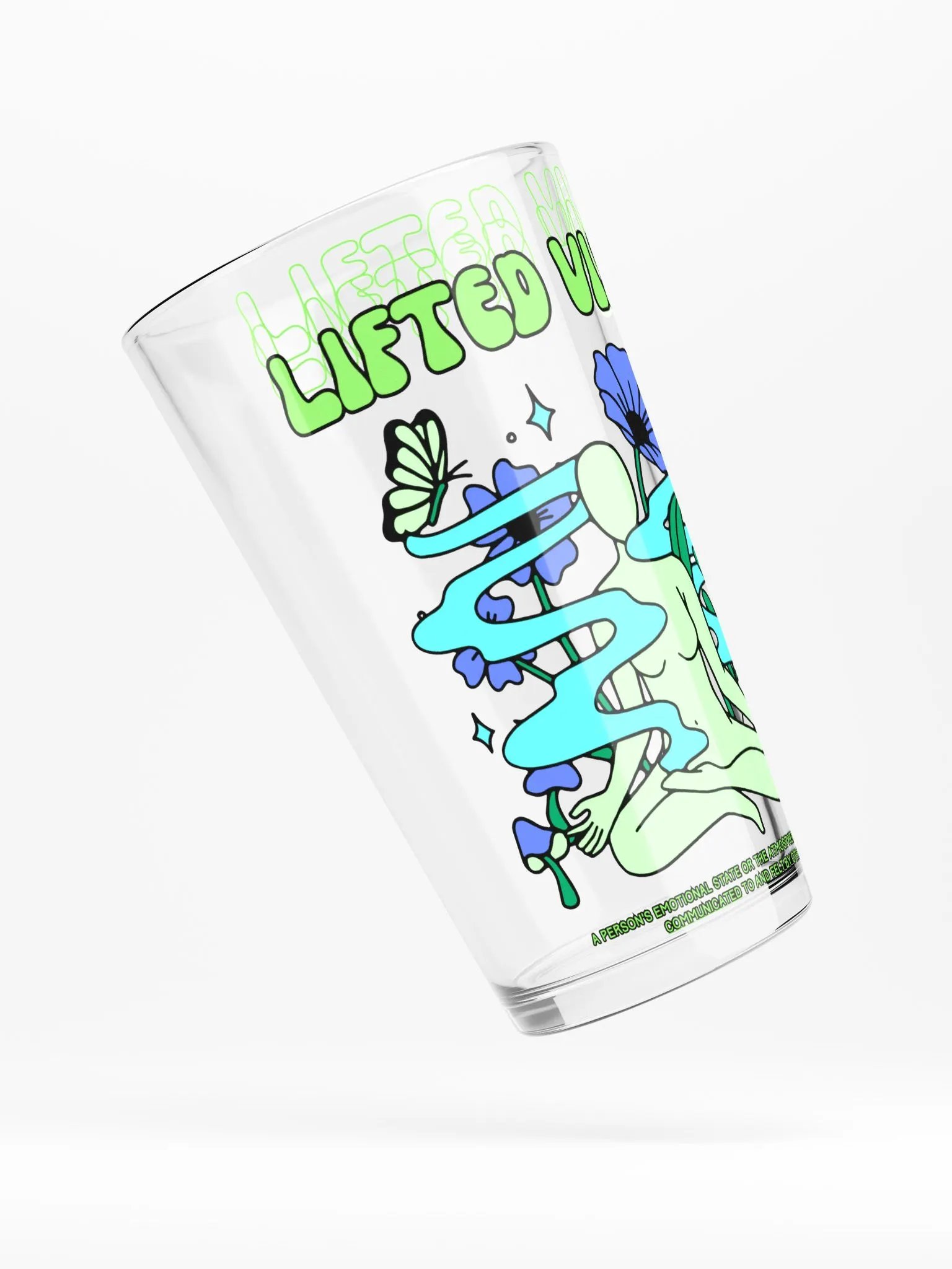 Lifted Vibes Meditation Glass product image (4)