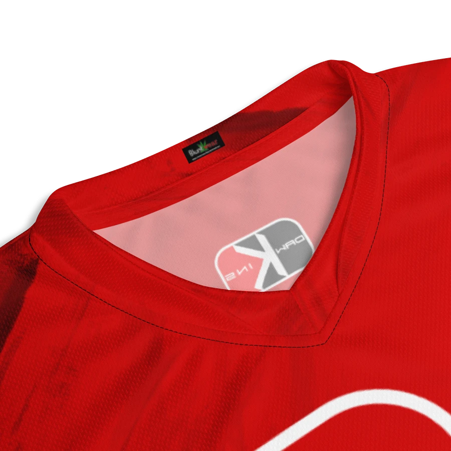 The KULT Red Brush Jersey Alt Sleeves product image (8)