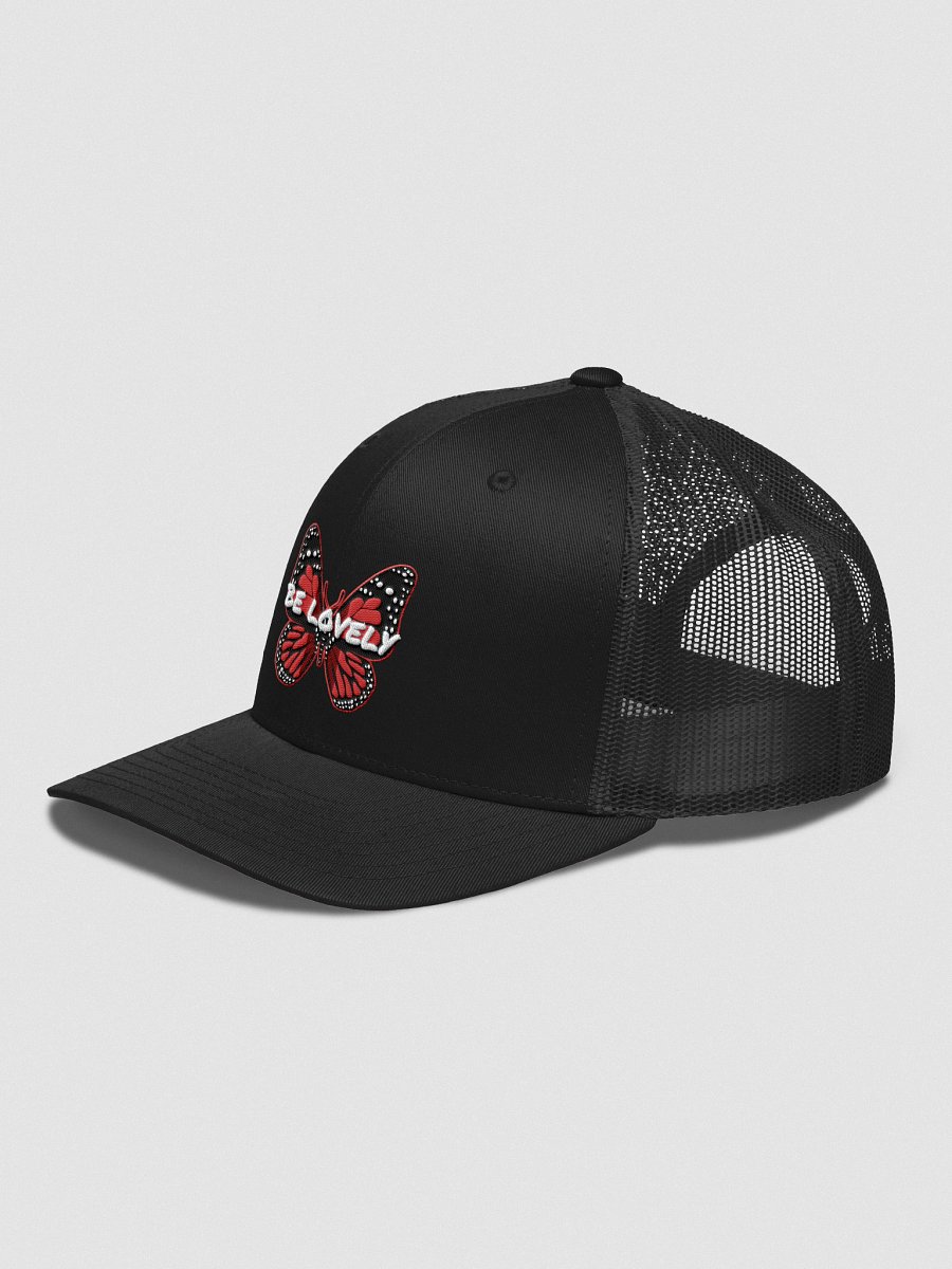 Be Lovely Butterfly Retro Trucker Hat product image (10)