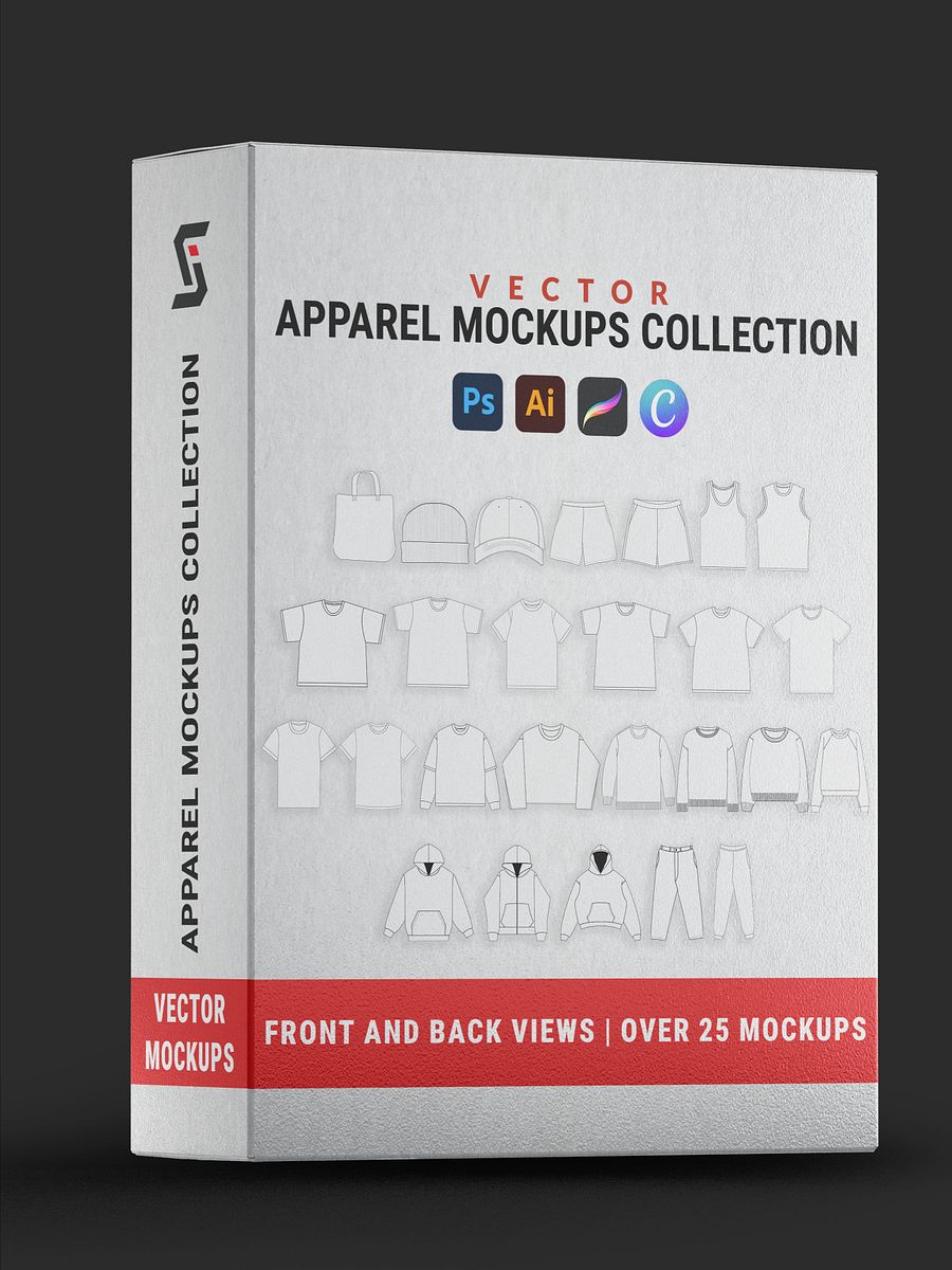Vector Apparel Mockups Collection product image (1)