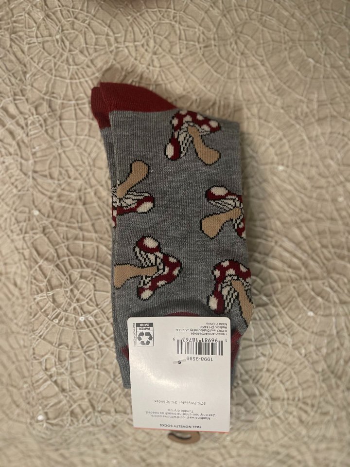 I’m So Mush Fun Crew Socks product image (2)