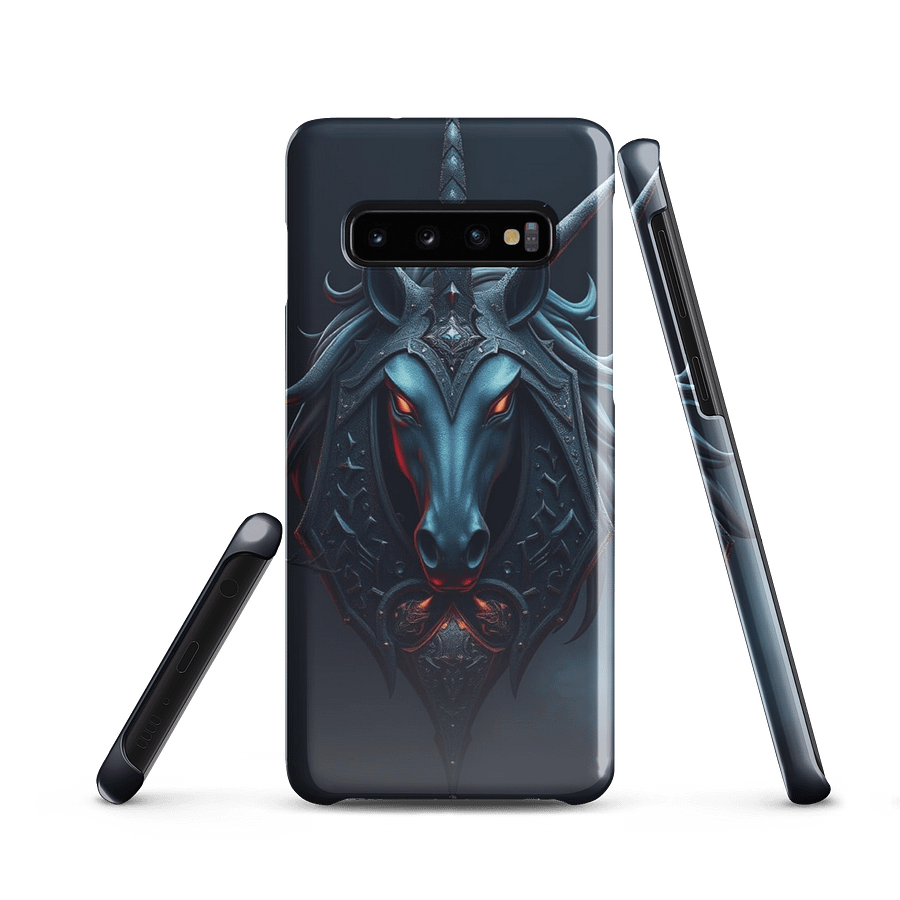 Dark Enchanted Unicorn Armor Phone Case product image (1)