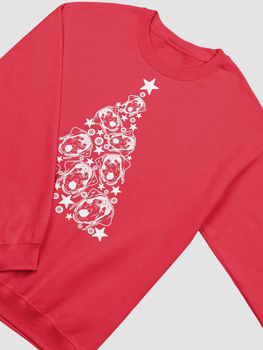 Bullmastiff Christmas Tree Sweatshirt Design for Bullmastiff Paw-rents product image (4)