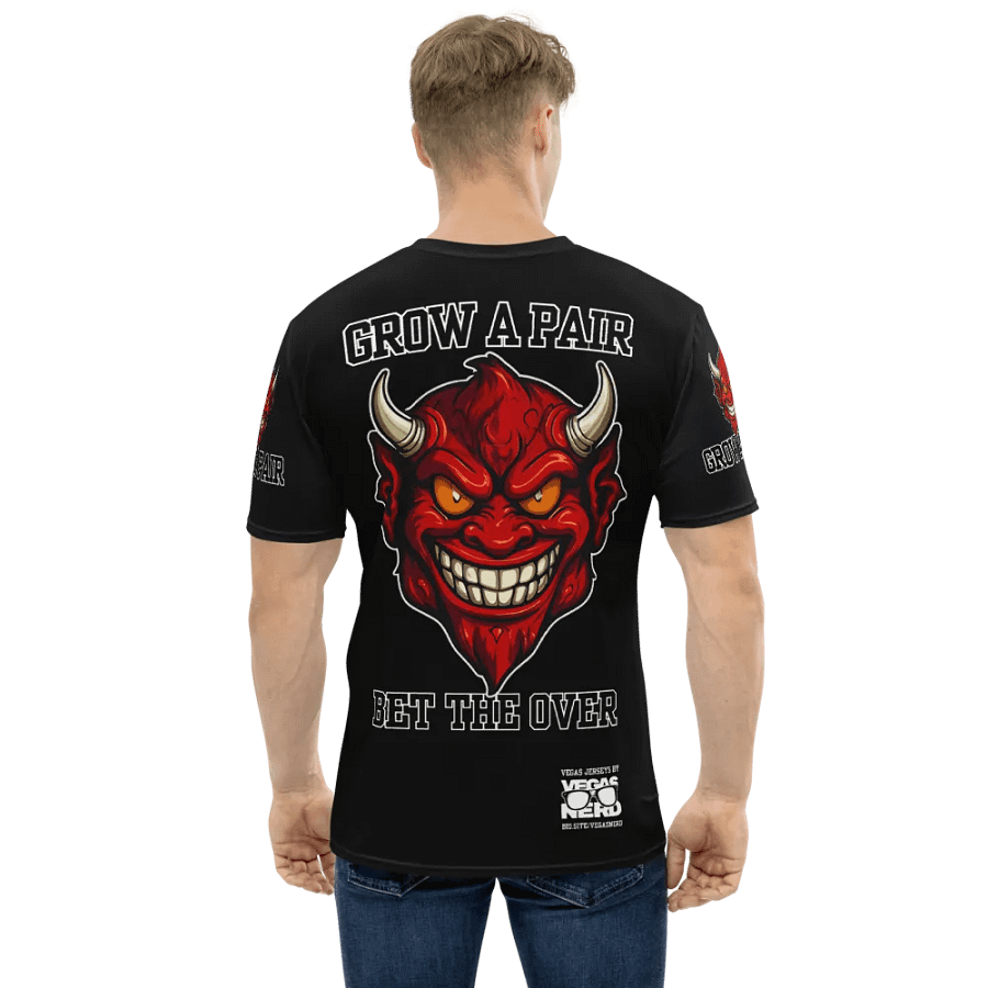 Grow A Pair - Bet The Over AOP Polyester Tee product image (4)
