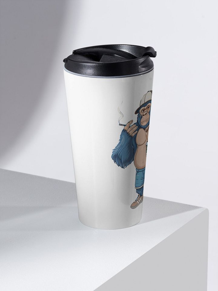 Blue Gorilla Stainless Steel Travel Mug product image (2)