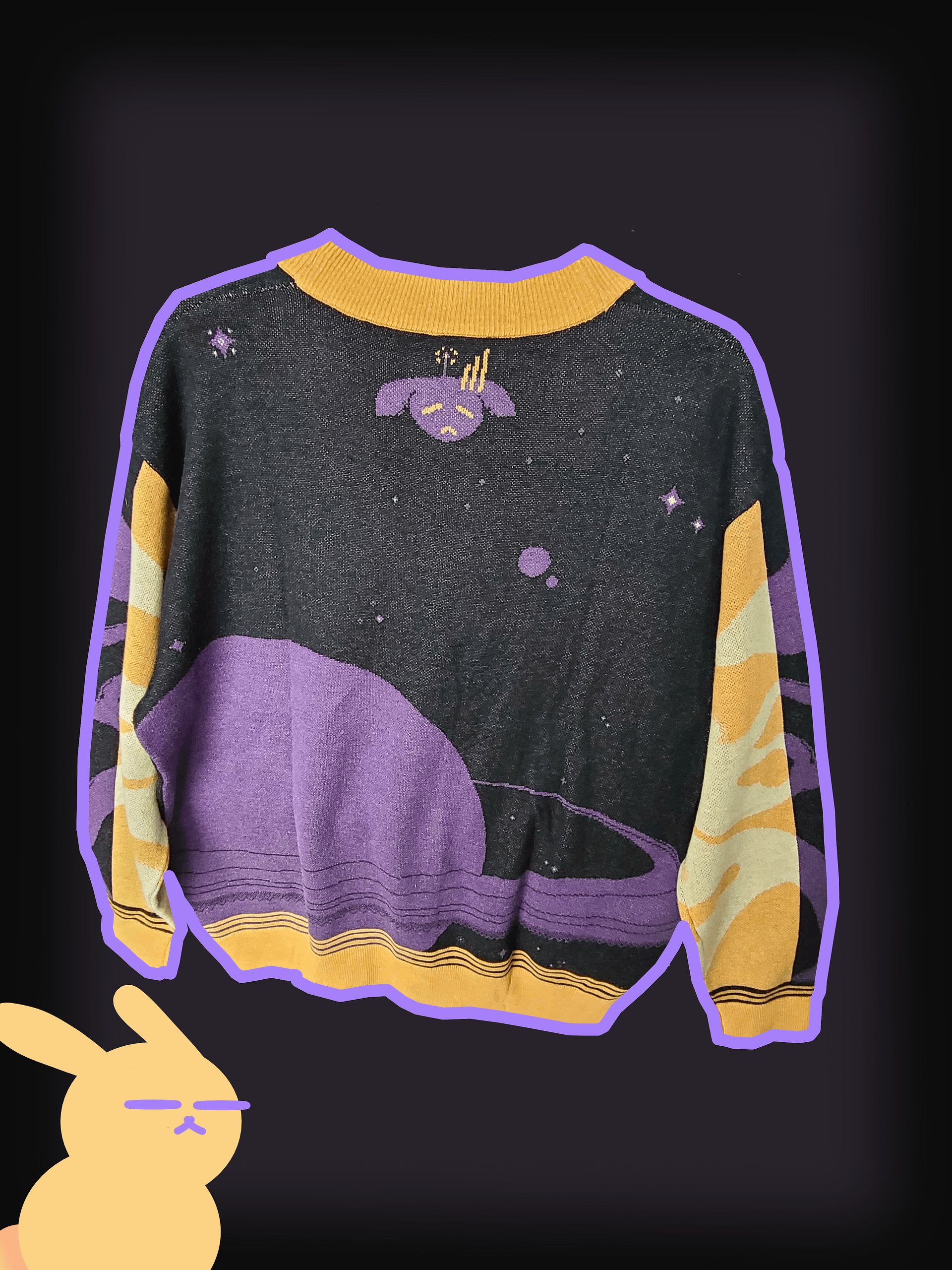 Lonely In Space Cardigan product image (2)