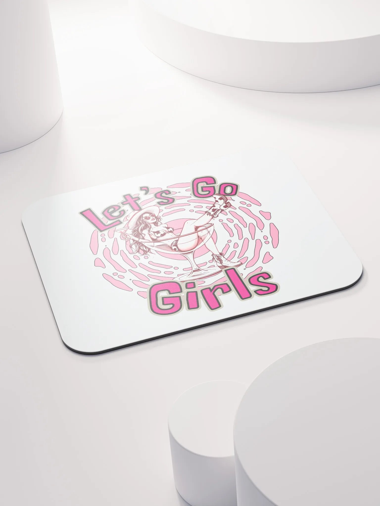 Lets Go Girls Mouse Pad product image (4)