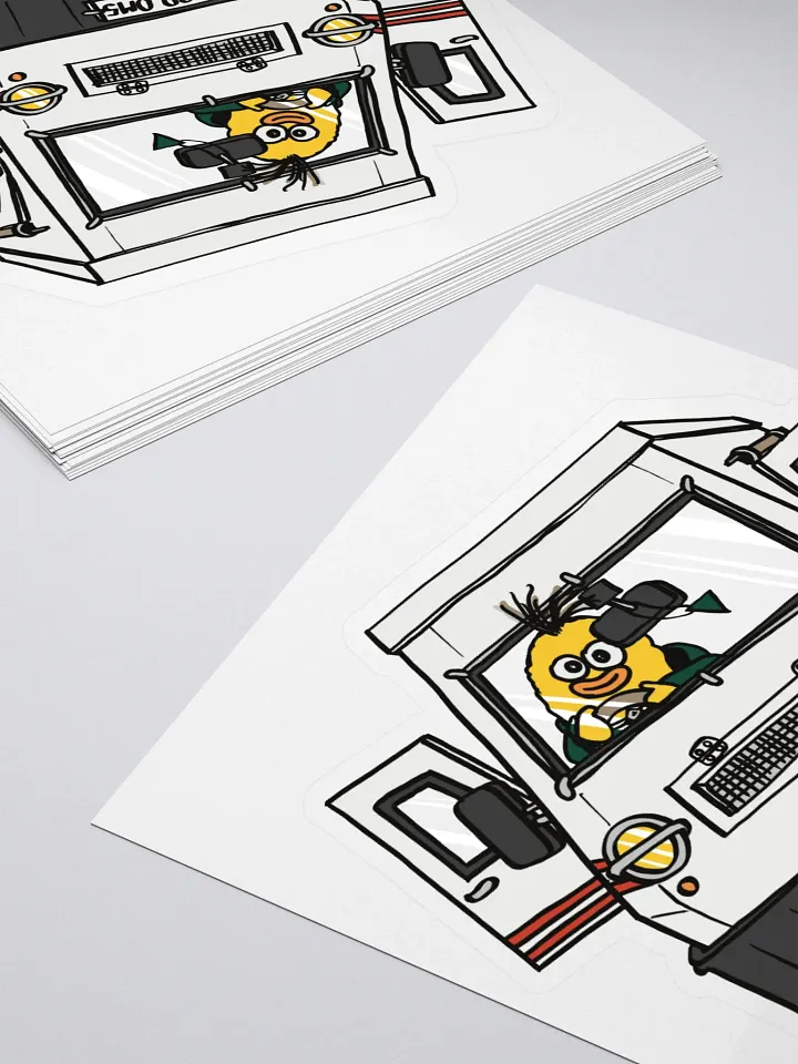 Big wheelie in his van sticker! product image (3)