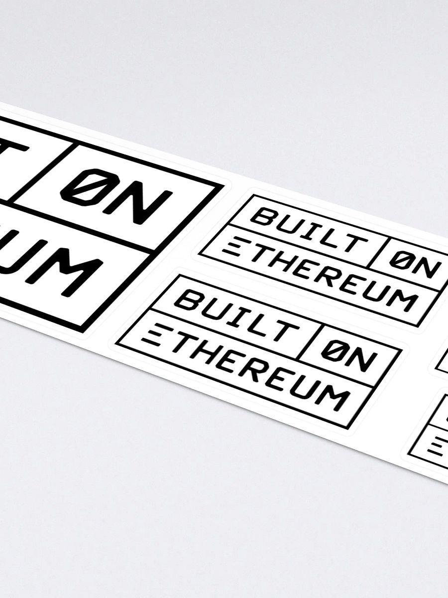 Build on Ethereum stickers product image (4)