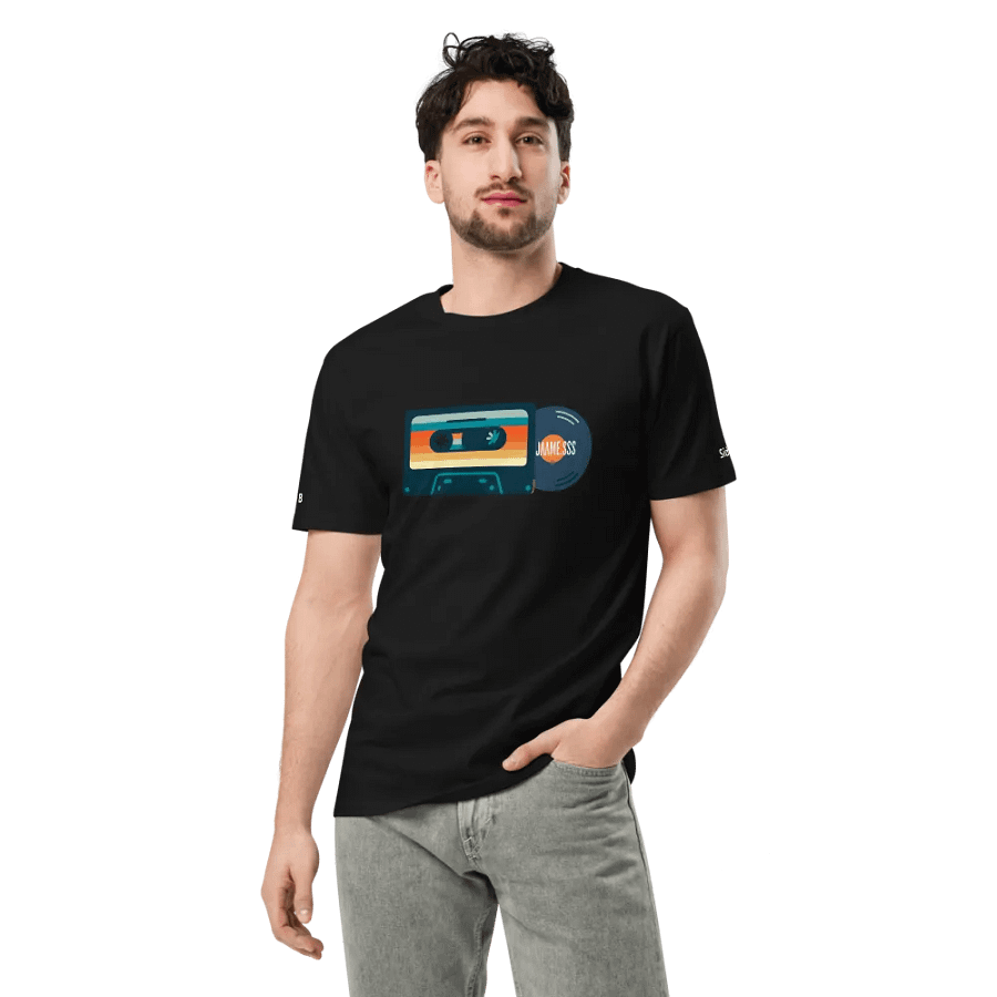 jaame.sss Retro Music Vibes T-Shirt product image (5)