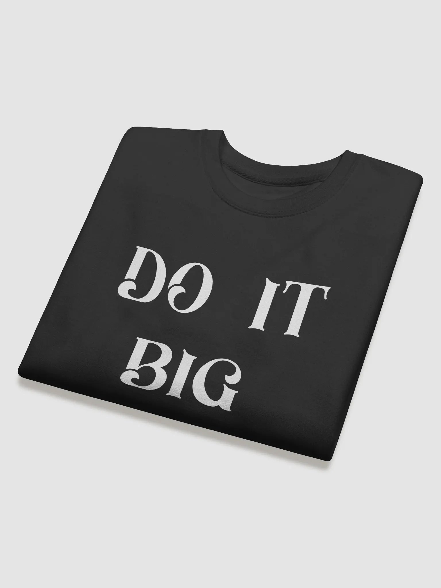 DO IT BIG(WHITE PRINT) product image (4)