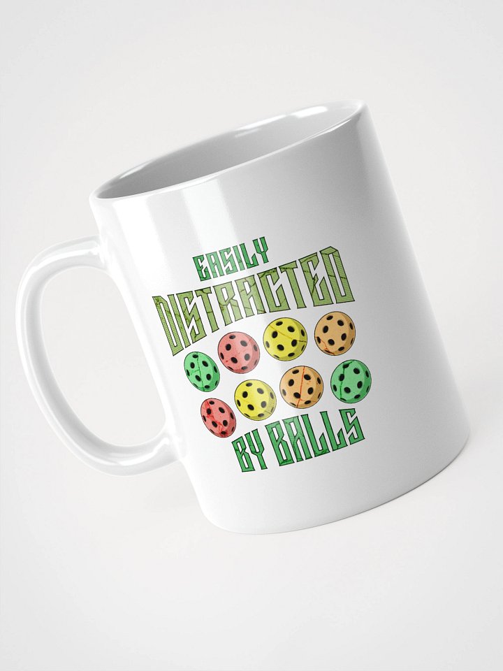 Easily Distracted By Balls Pickleball Mug product image (2)
