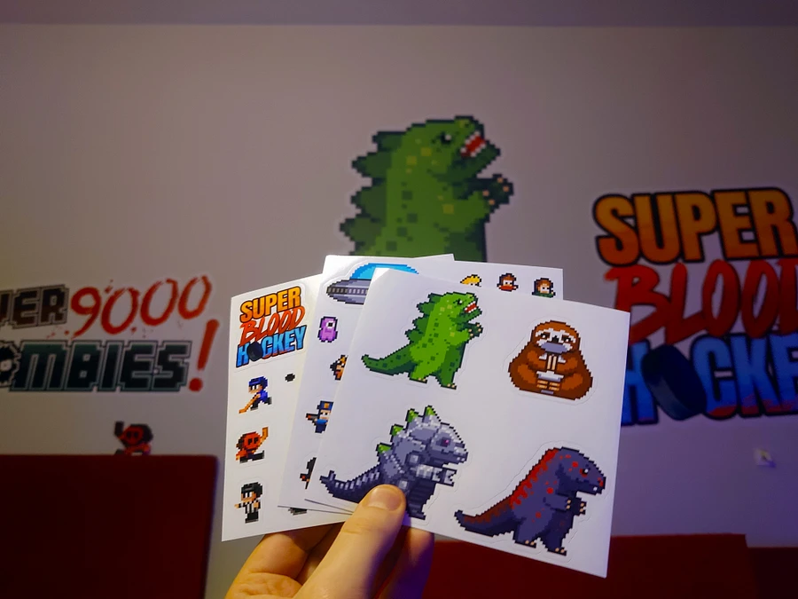 Hemasaurus Sticker Set product image (5)