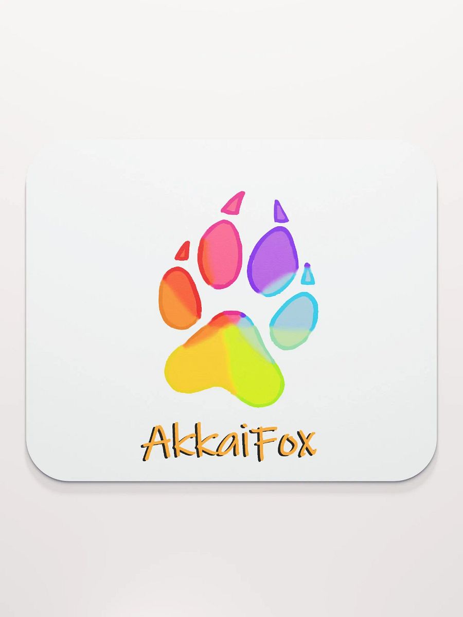 Rainbow Paw Mouse Pad product image (2)