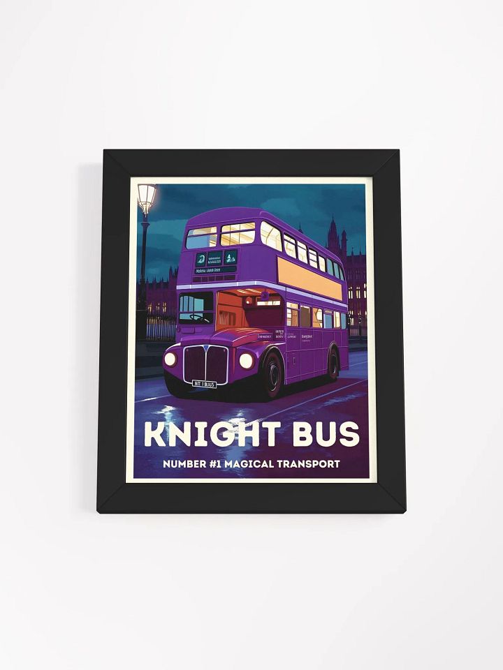 The Knight Bus Vintage Travel Poster product image (1)