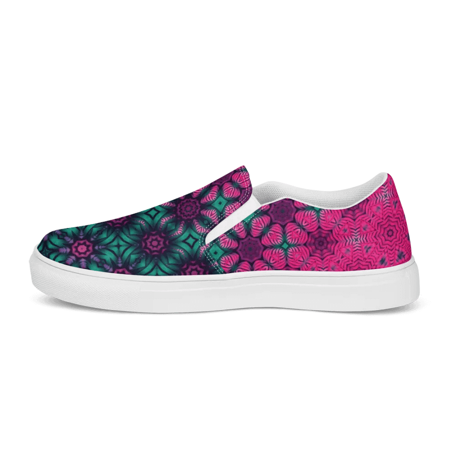 Fractal Blossom Slip-Ons product image (9)