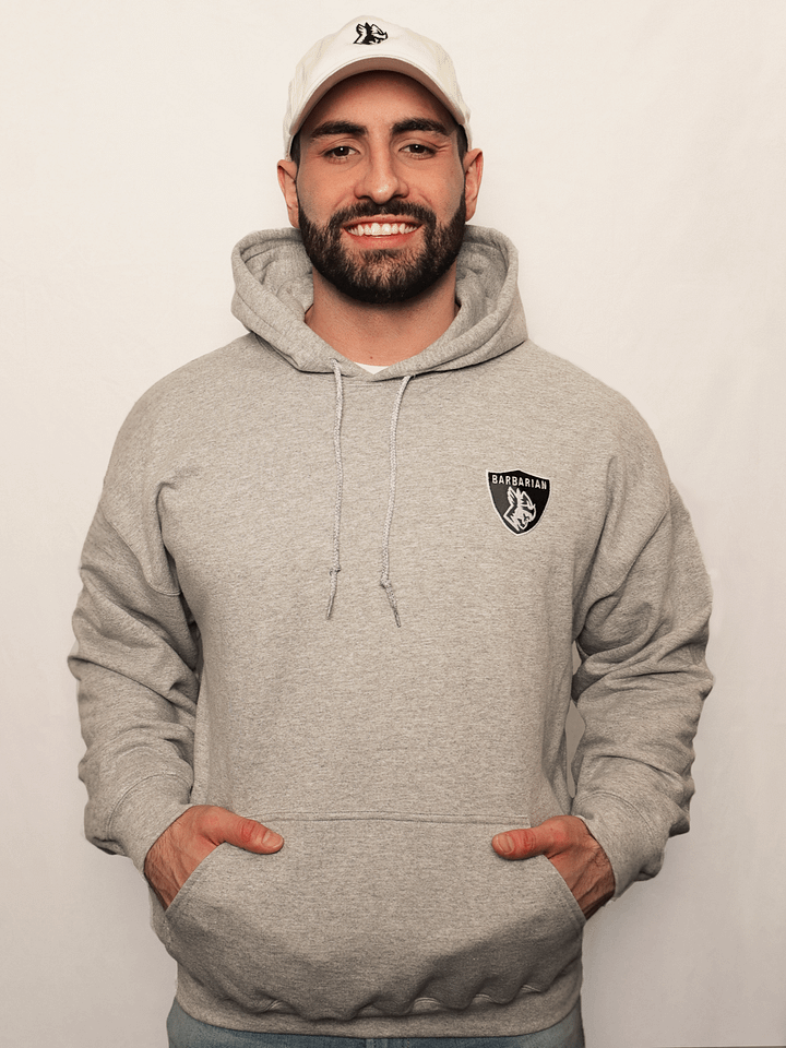 BarbarianBody Crest Hoodie (Embroidered) product image (1)