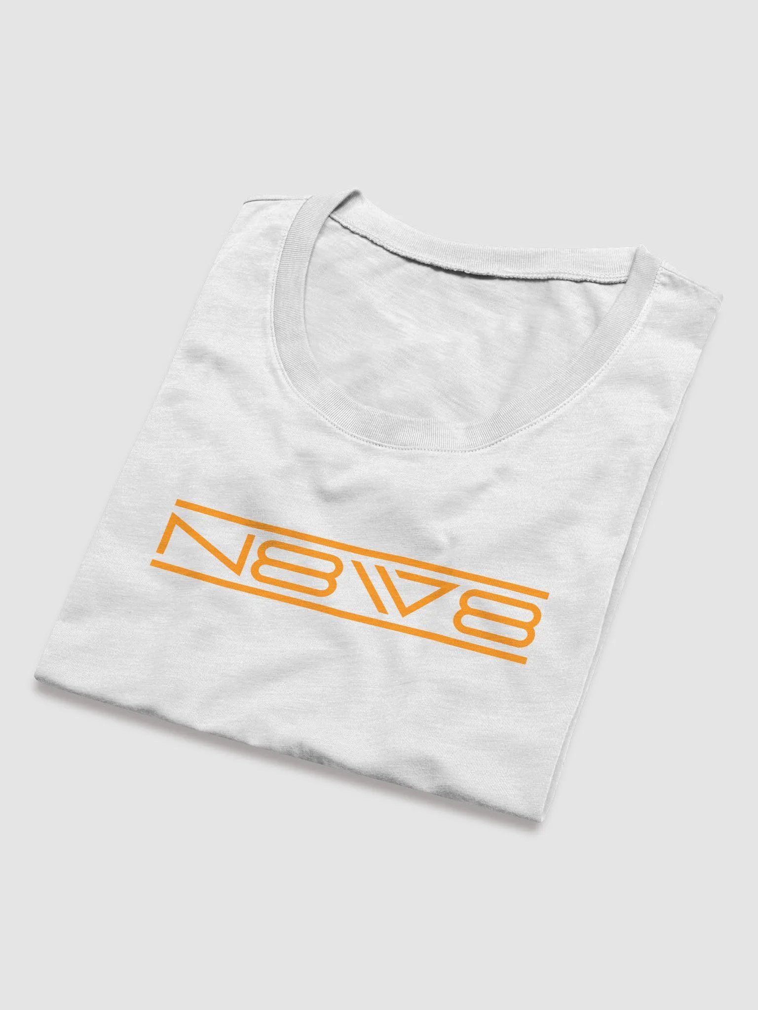 N8W8 Logo Orange Triblend T-Shirt product image (5)