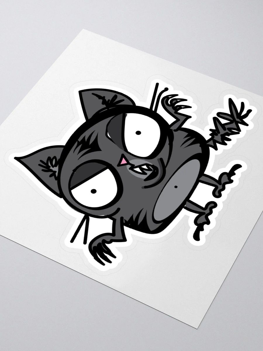 Black Cat Energy Sticker product image (3)