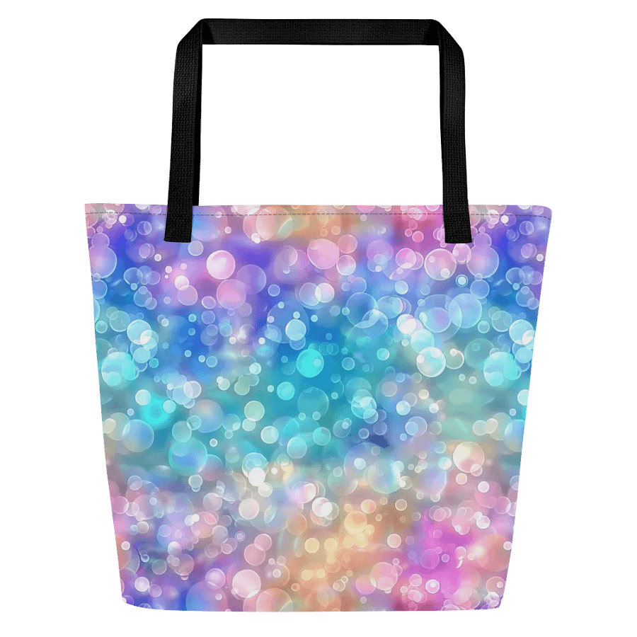Bokeh Ombre Radiance Polyester Tote Bag product image (2)