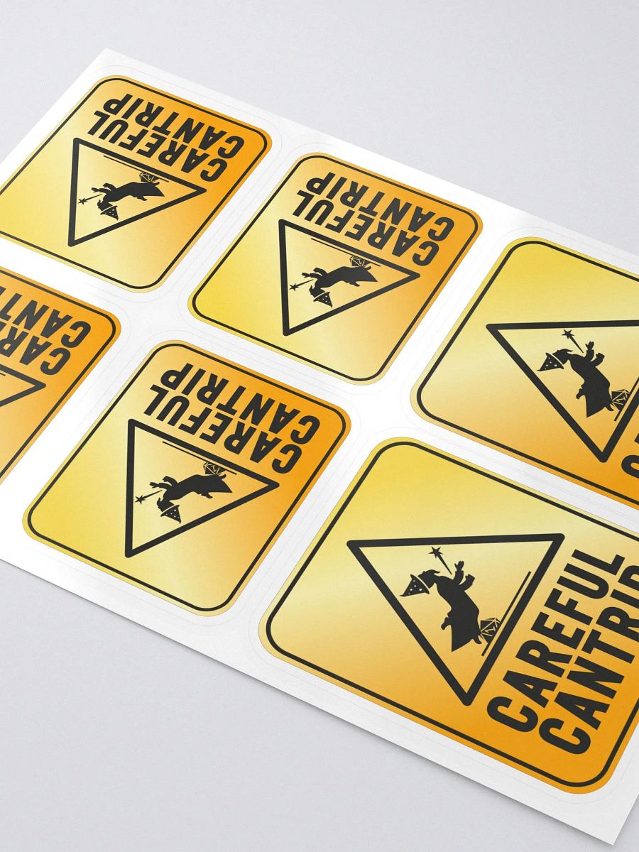 Careful Cantrip Logo Sticker Set Mini Variations product image (3)