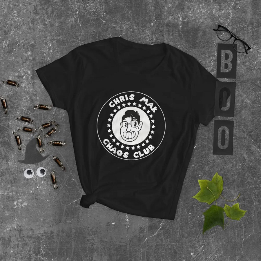 WOMEN'S FIT CHAOS CLUB SHIRT (DARK) product image (6)