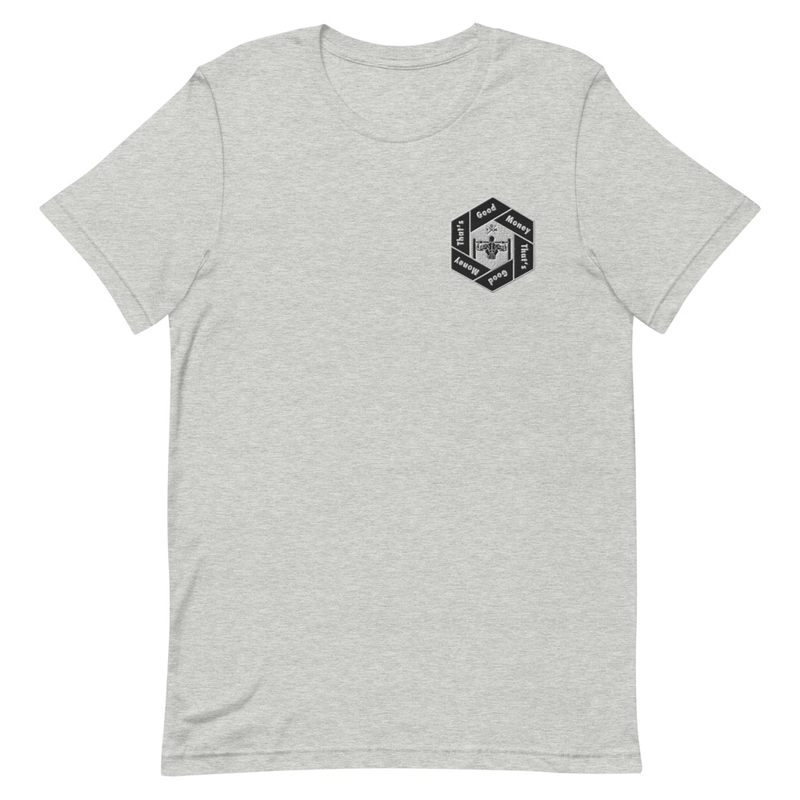 That's Good Money Embroidered Shirt - Gray product image (1)