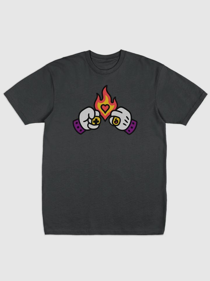 Flame Heart Streetwear T-shirt product image (3)