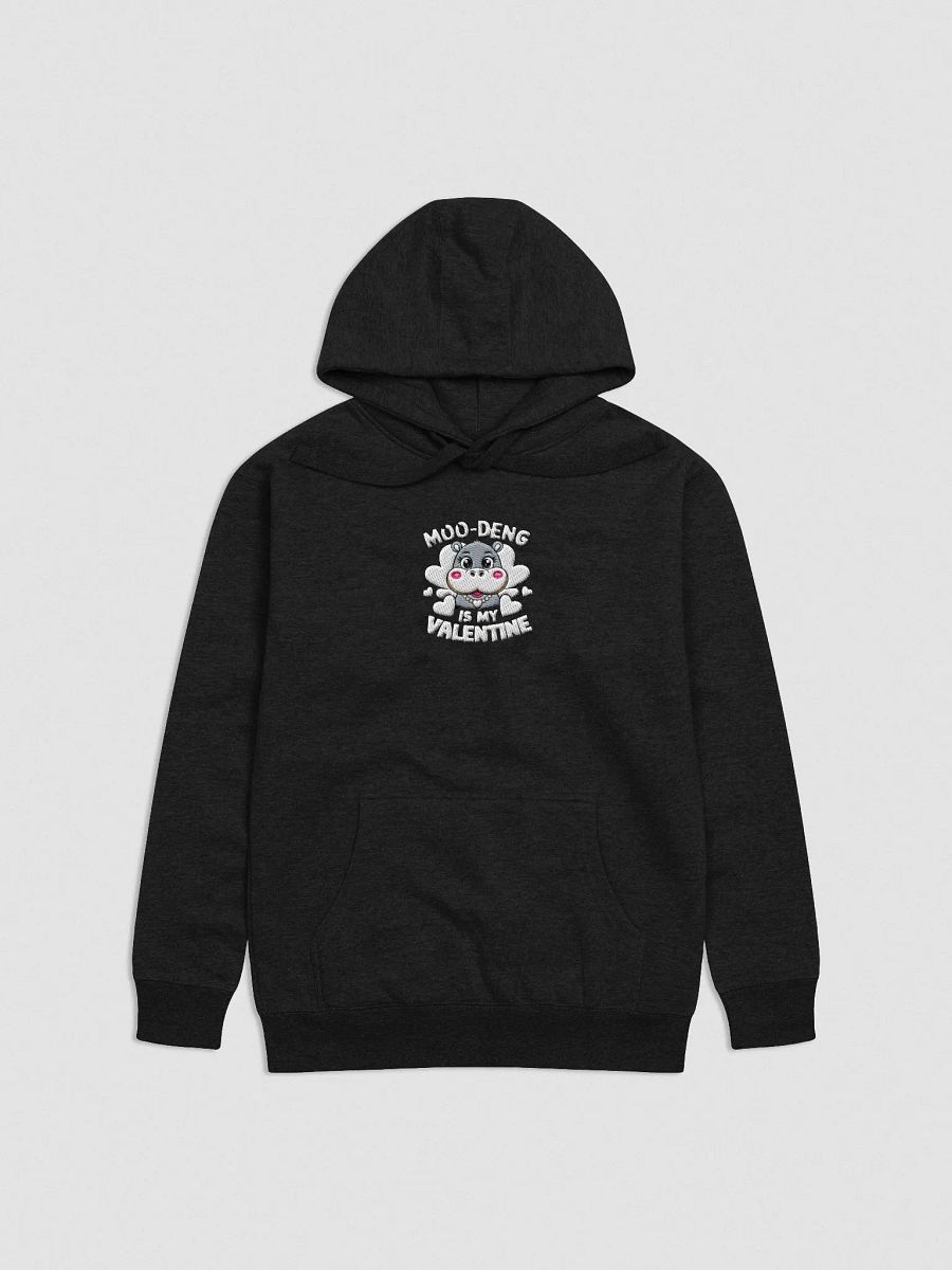Cute Valentine's Hippo Premium Hoodie product image (1)