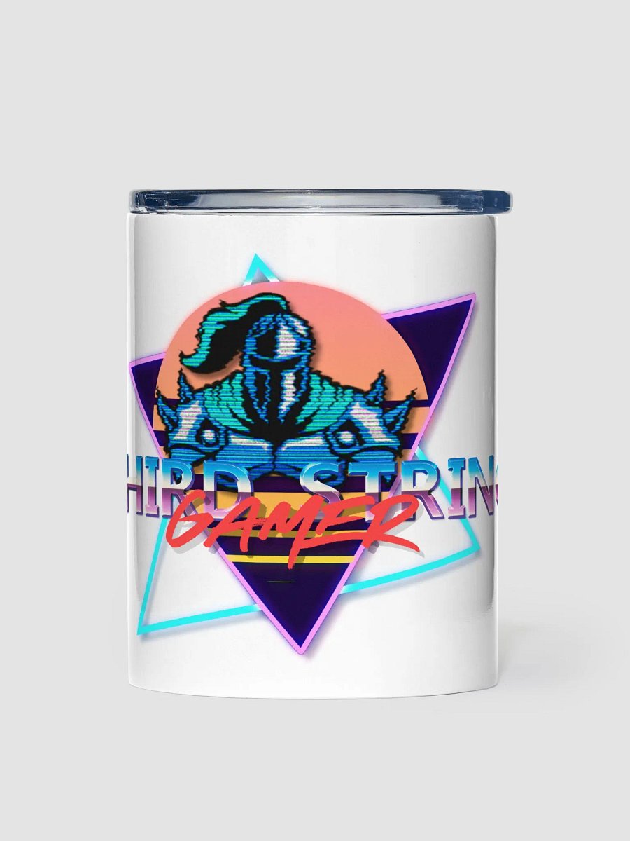 Third String Gamer 10oz Stainless Steel Tumbler product image (1)
