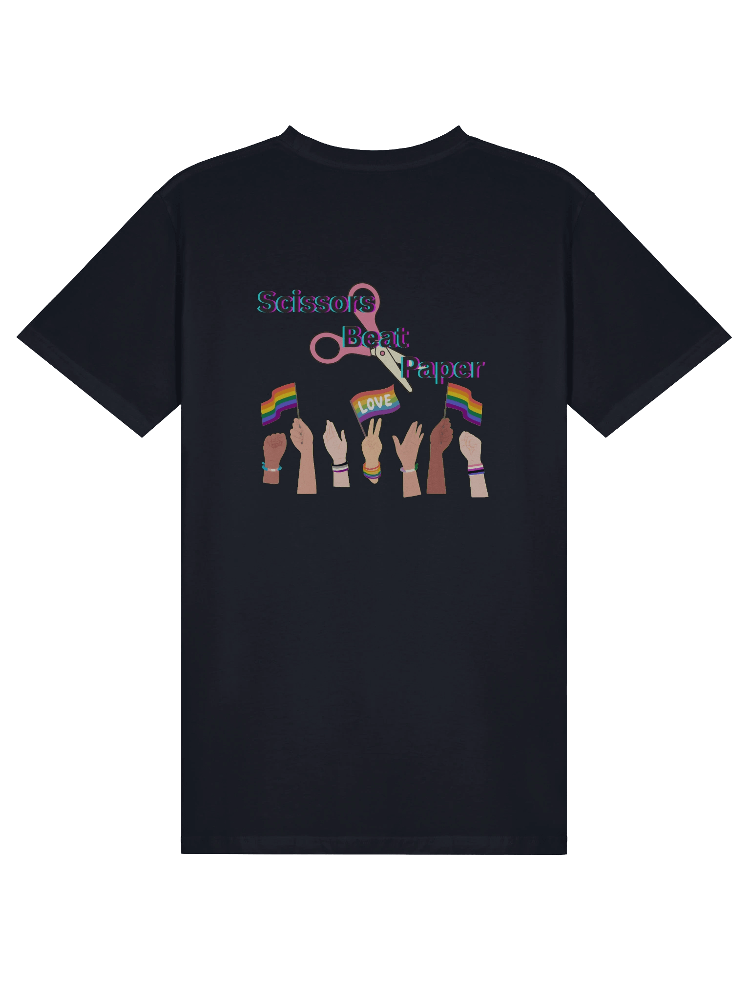 Scissors Beat Paper T-Shirt product image (10)