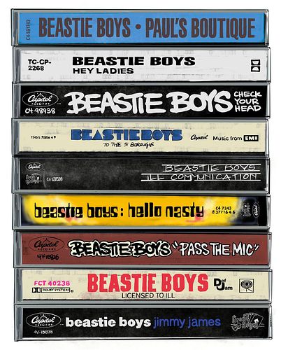 3058 - Beastie Boys Tapes.
.
.
.
#drawing #digitaldrawing #popart #tapeart #tapes #cassetteart #art #digitalpainting #365 #36...